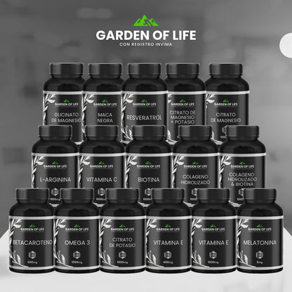 GARDEN OF LIFE | Resveratrol – Anti-Edad