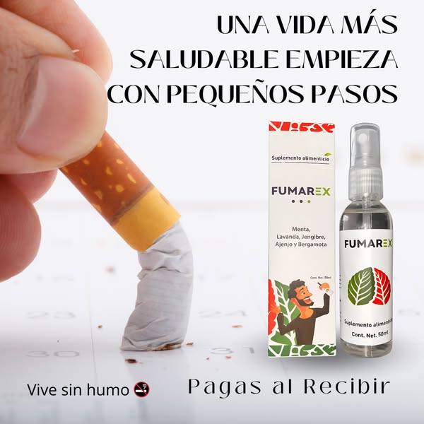 FUMAREX™ ¡Deja de fumar ahora!