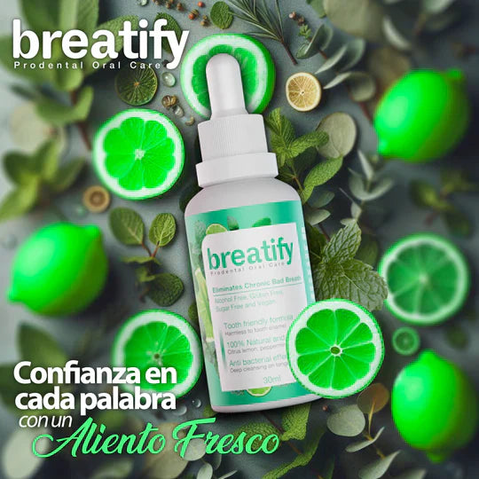 BREATIFY® Elimina el Mal Aliento de Forma Natural y Eficaz