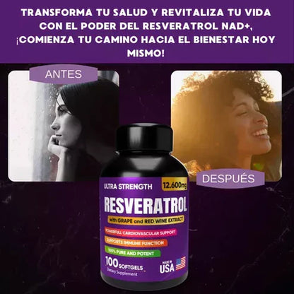 Resveratrol x 100 softgels