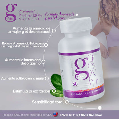 Punto G - Suplementos para mujeres