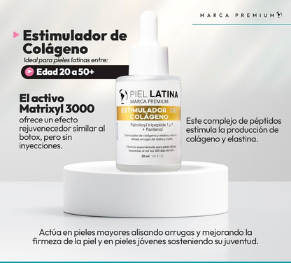 PIEL LATINA | Estimulador De Colageno Con Matrixyl 3000