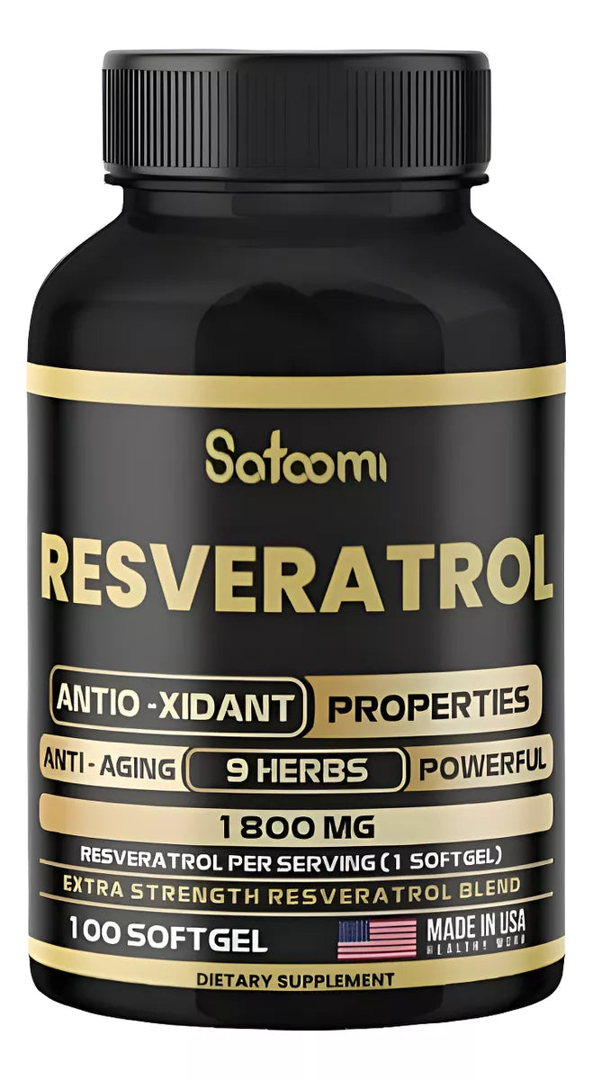 NAD + Resveratrol - Suplemento Potenciador & Rejuvenecedor